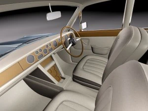 RollsRoyce Silver Spirit Spur 1980-1998 Stretched Limo 3D Model