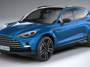 Aston Martin DBX707 2023 3D Model