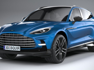 Aston Martin DBX707 2023 3D Model