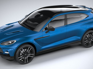 Aston Martin DBX707 2023 3D Model