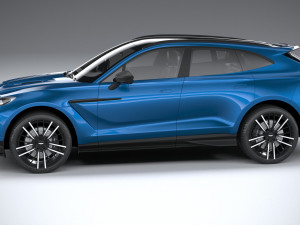 Aston Martin DBX707 2023 3D Model