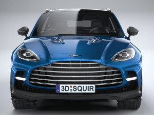 Aston Martin DBX707 2023 3D Model