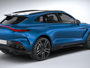 Aston Martin DBX707 2023 3D Model