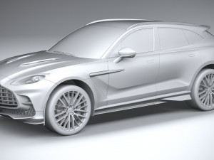 Aston Martin DBX707 2023 3D Model