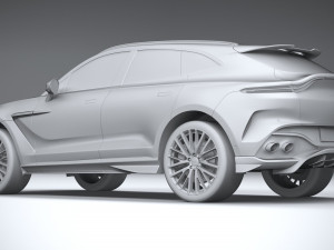Aston Martin DBX707 2023 3D Model