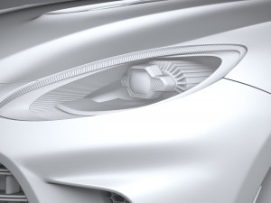 Aston Martin DBX707 2023 3D Model