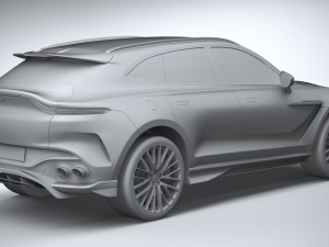 Aston Martin DBX707 2023 3D Model