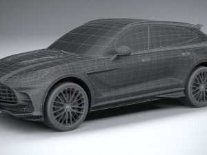 Aston Martin DBX707 2023 3D Model