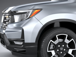 Honda Passport 2022 3D-Modell