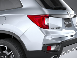 Honda Passport 2022 3D-Modell