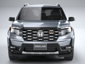 Honda Passport 2022 3D-Modell