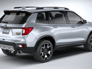 Honda Passport 2022 3D-Modell