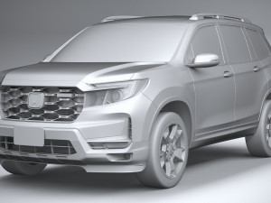 Honda Passport 2022 3D-Modell