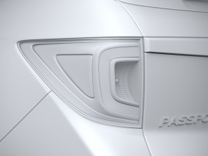 Honda Passport 2022 3D-Modell