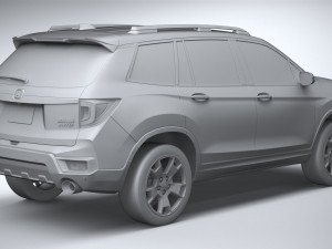 Honda Passport 2022 3D-Modell