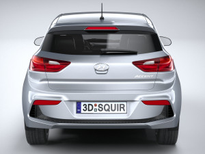 Hyundai Accent 2022 HC4DR 3D Model
