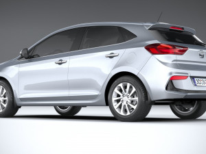 Hyundai Accent 2022 HC4DR 3D Model