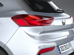 Hyundai Accent 2022 HC4DR 3D Model