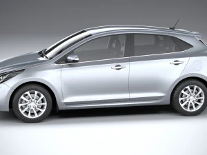 Hyundai Accent 2022 HC4DR 3D Model