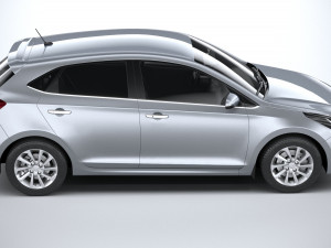 Hyundai Accent 2022 HC4DR 3D Model