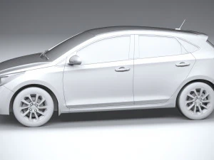 Hyundai Accent 2022 HC4DR 3D Model