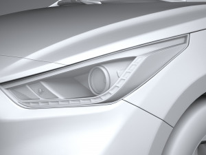 Hyundai Accent 2022 HC4DR 3D Model