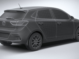 Hyundai Accent 2022 HC4DR 3D Model
