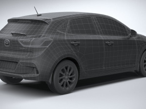 Hyundai Accent 2022 HC4DR 3D Model