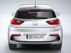 Hyundai Accent 2022 HC4DR basic 3D Model
