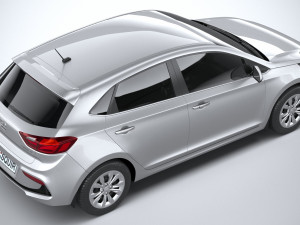 Hyundai Accent 2022 HC4DR basic 3D Model