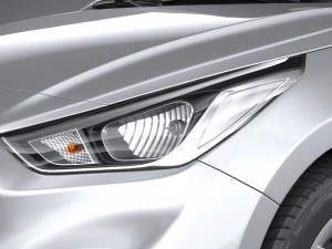 Hyundai Accent 2022 HC4DR basic 3D Model