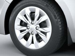 Hyundai Accent 2022 HC4DR basic 3D Model