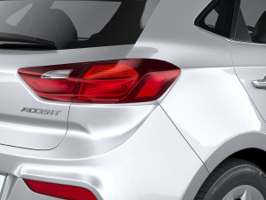 Hyundai Accent 2022 HC4DR basic 3D Model