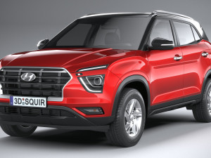Hyundai Creta SU2 2022 3Dモデル
