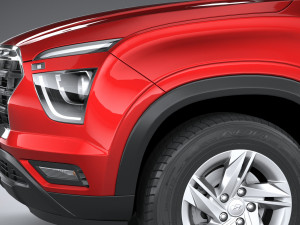 Hyundai Creta SU2 2022 3Dモデル