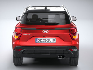 Hyundai Creta SU2 2022 3Dモデル