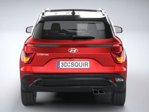 Hyundai Creta SU2 2022 3D Model