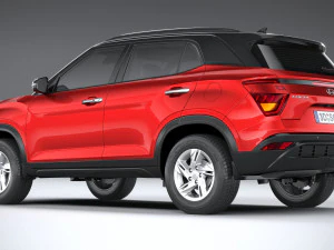 Hyundai Creta SU2 2022 3D Model