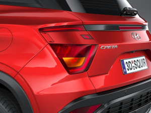 Hyundai Creta SU2 2022 3Dモデル