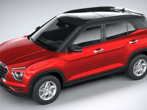 Hyundai Creta SU2 2022 3D Model