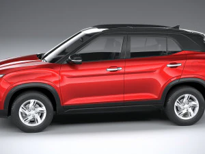 Hyundai Creta SU2 2022 3D Model