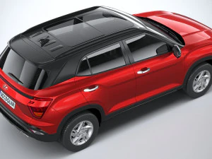 Hyundai Creta SU2 2022 3D Model