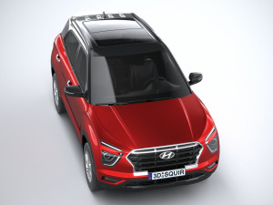 Hyundai Creta SU2 2022 3Dモデル
