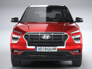 Hyundai Creta SU2 2022 3D Model