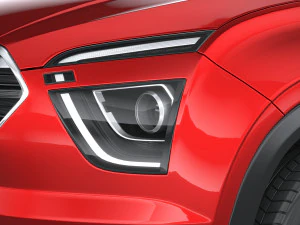 Hyundai Creta SU2 2022 3D Model