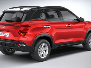 Hyundai Creta SU2 2022 3D Model