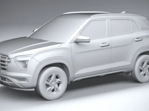 Hyundai Creta SU2 2022 3D Model