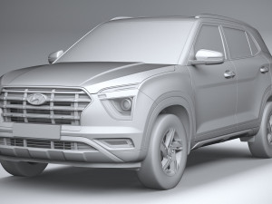 Hyundai Creta SU2 2022 3Dモデル