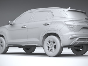 Hyundai Creta SU2 2022 3Dモデル