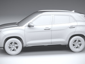 Hyundai Creta SU2 2022 3Dモデル